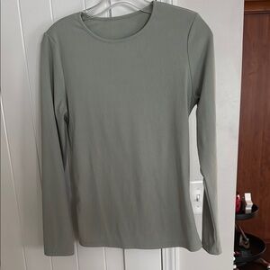 Classic Gray Long Sleeve Top